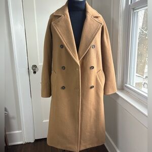 Everlane The Italian Rewool® Long Peacoat